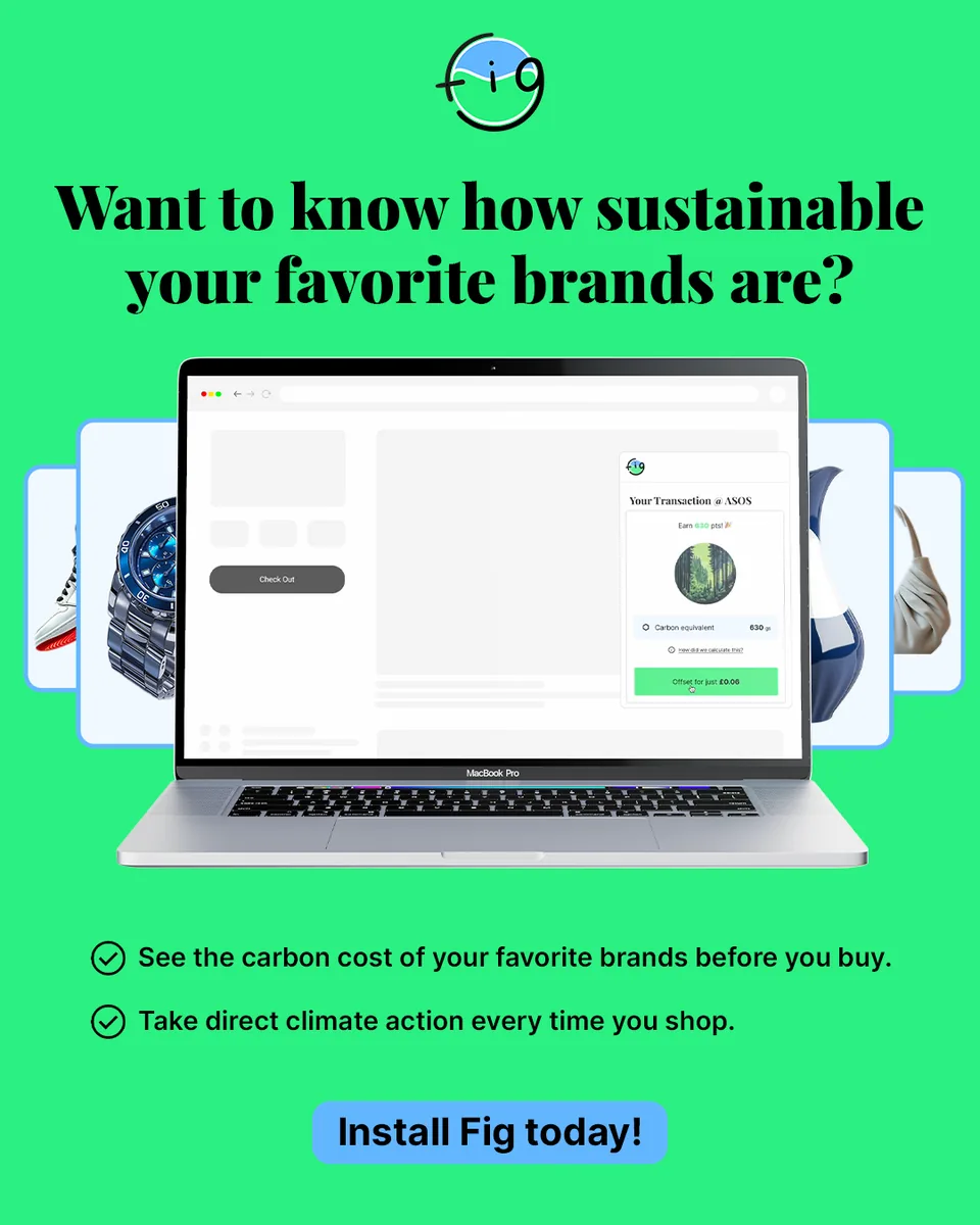 Fig, want to know how sustainable your favourite brands are